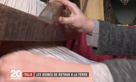 20 heures du 15 janvier 2018 A2 – Italie : les jeunes se tournent vers l’agriculture En Italie, de plus en plus de jeunes s’installent à la ferme. La plupart ont fait des études supérieures et ne sont pas de doux rêveurs.